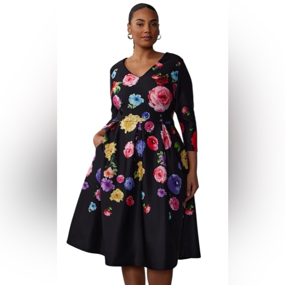 New York & Company Dresses & Skirts - Floral print scuba dress from New York & Co. - NWT